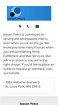 Mobile Screenshot of jessenpress.com
